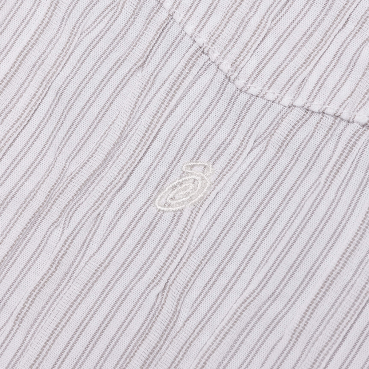 Wavy Striped Shirt - Natural
