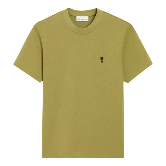 AMI Small Heart Logo T-Shirt 'Green' HTS346-724-A035
