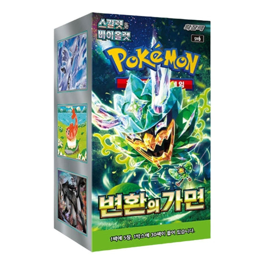 Pokemon Card KR Scarlet & Violet Enhancement Expansion Pack Mask of Transformation Box (30 Packs) PKMN-KR-432257