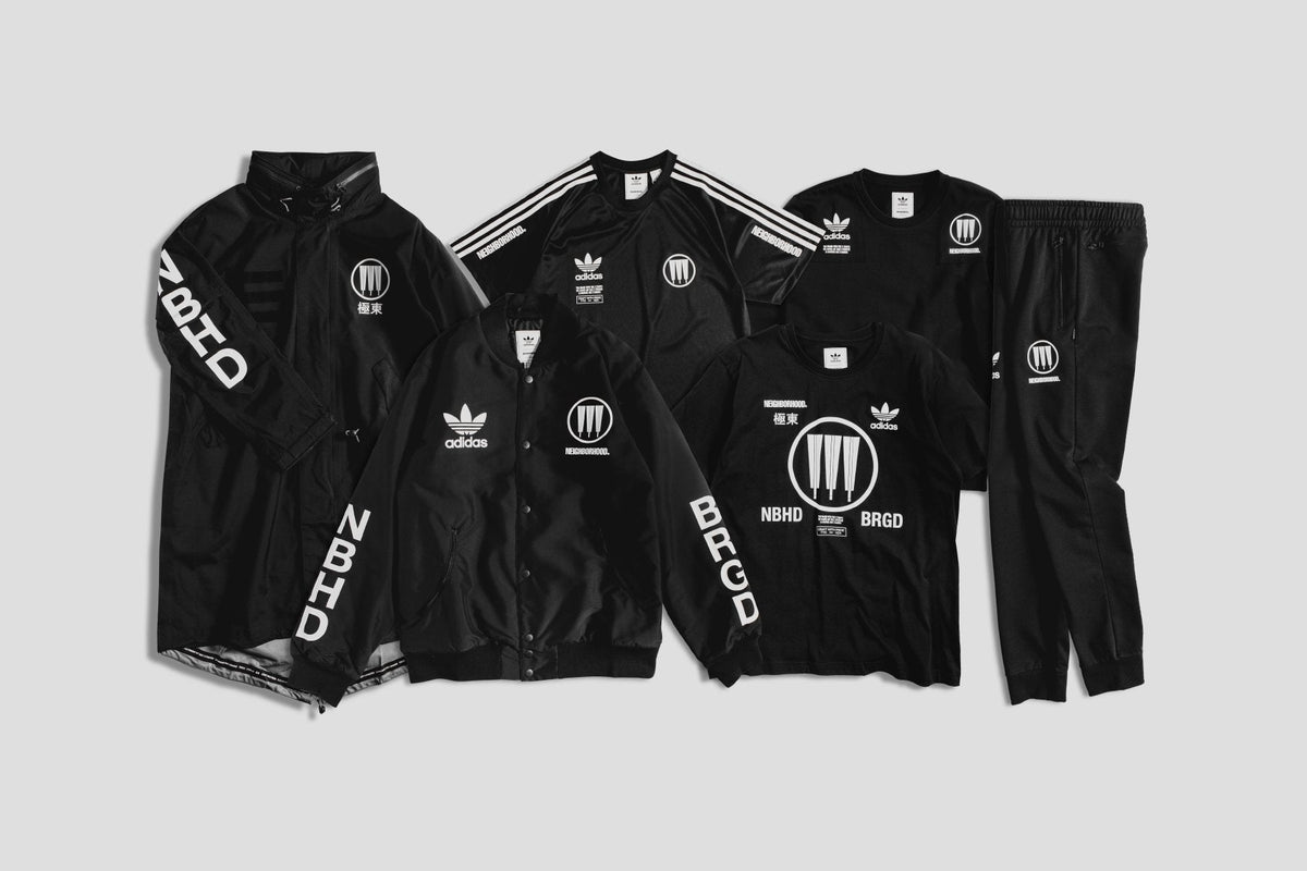 adidas Originals x Neighborhood Stadium Jacket - Black