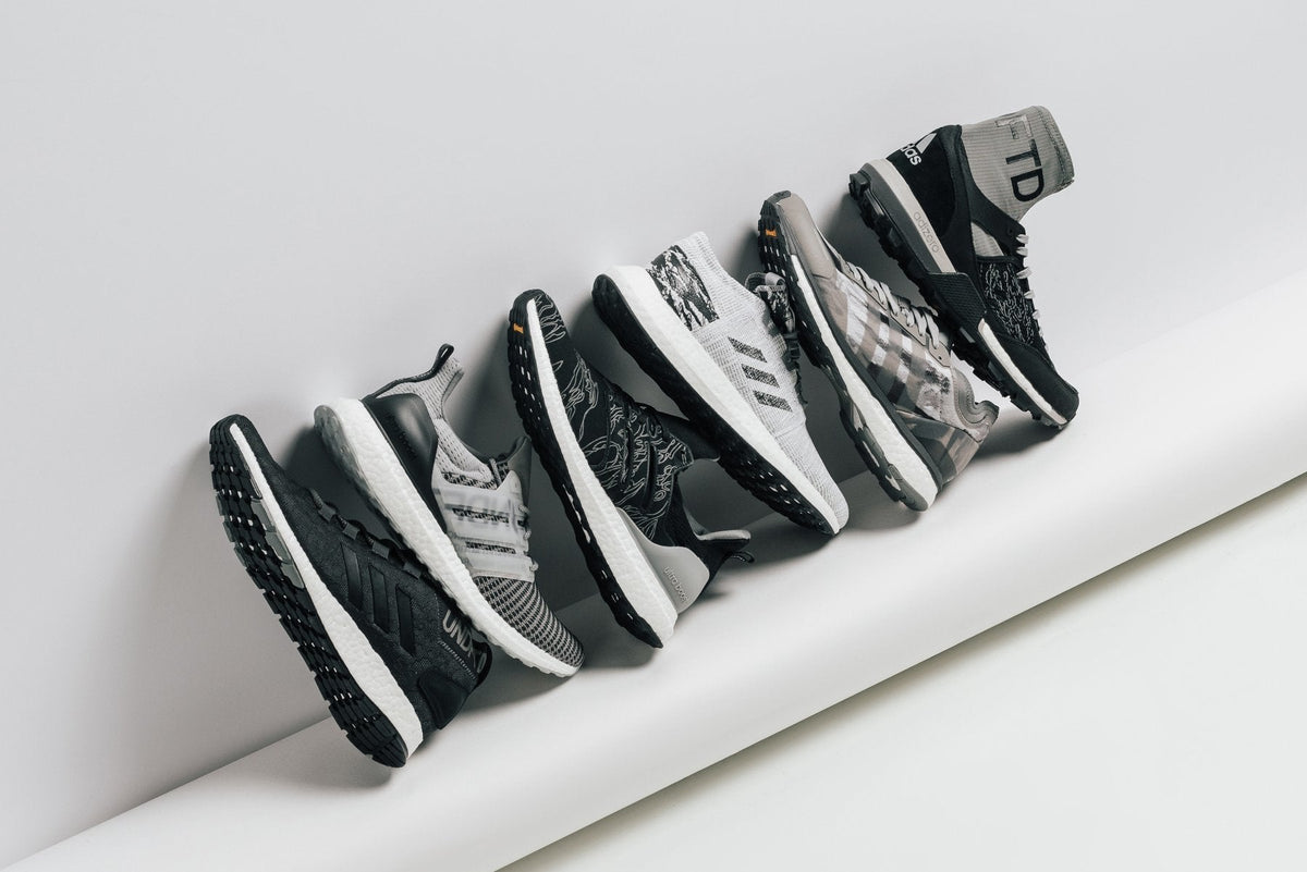adidas Originals x UNDEFEATED Pureboost LTD - Shift Grey/Cinder/Utility Black
