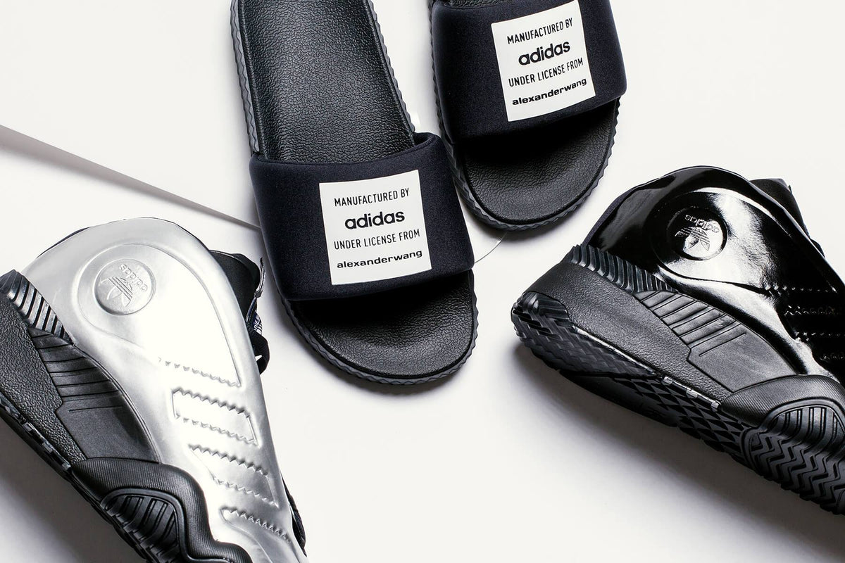 adidas Originals x Alexander Wang AW Futureshell - Platinum Metallic/Core Black