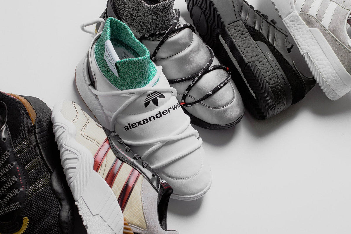adidas Originals x Alexander Wang AW Turnout Trainer - Core Black/Yellow/Light Brown