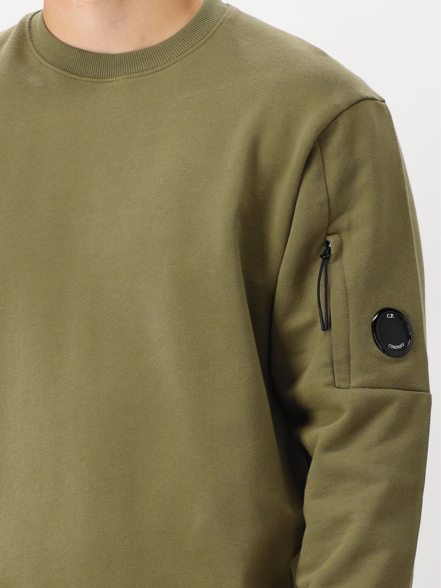 C.P. Company Sweater Groen Lens