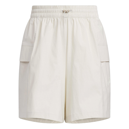 (WMNS) adidas Verbiage Woven Shorts Asia Sizing 'White' JN7776