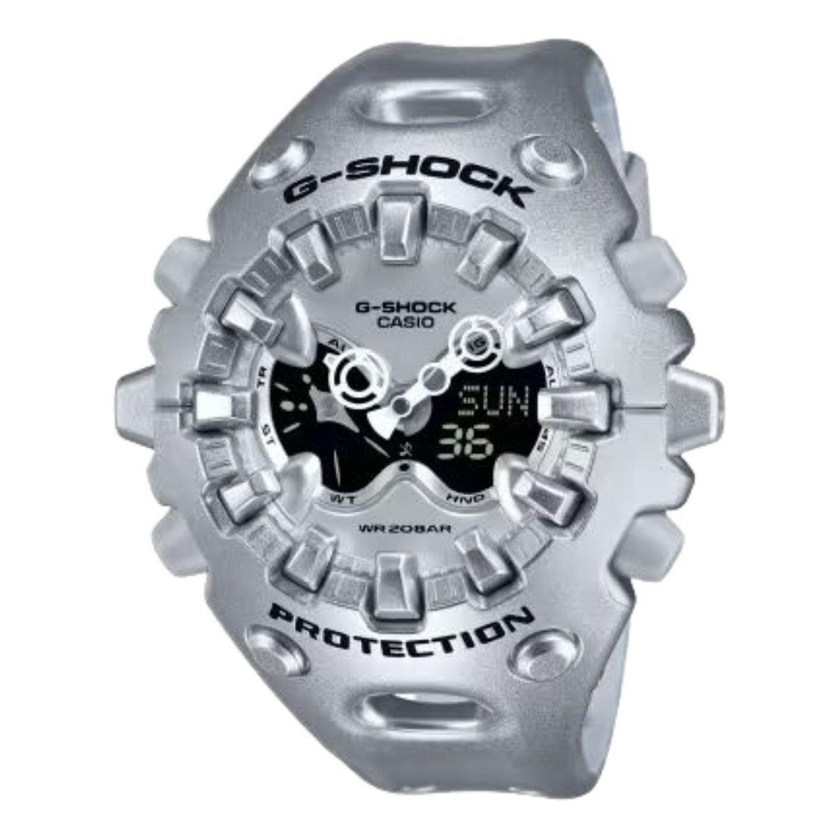 CASIO G-Shock GA-V01 Series Analog-Digital 'Silver' GA-V01A-8A