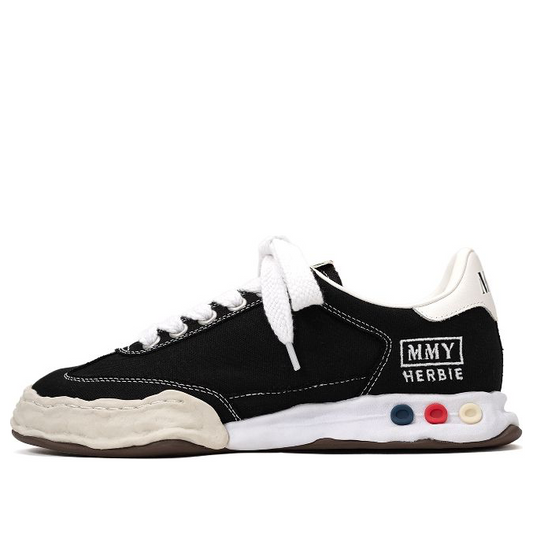 Maison MIHARA YASUHIRO HERBIE OG Sole Canvas Low-top Sneaker 'Black' A09FW704-BLK