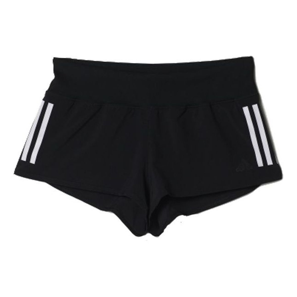 (WMNS) adidas Gym Shorts Asia Sizing 'Black White' AJ4851