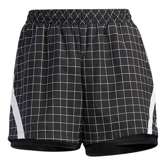 (WMNS) adidas Sport Shorts Asia Sizing 'Black White' GM0687