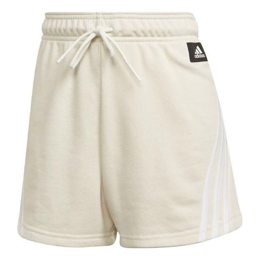 (WMNS) adidas 3-Stripes Sports Shorts Asia Sizing 'White' HE1666