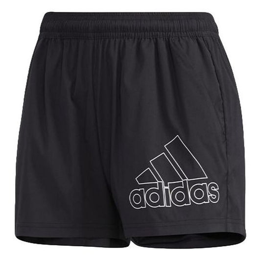 (WMNS) adidas BOS Short Asia Sizing 'Black' GJ9028