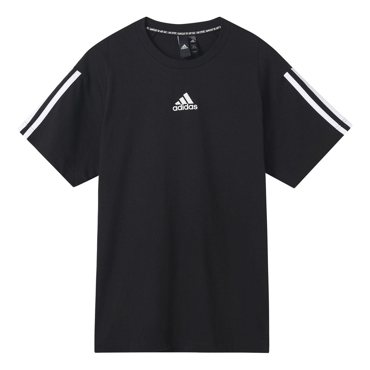 adidas Must Haves 3-Stripes Sport T-Shirt 'Core Black' DT9955