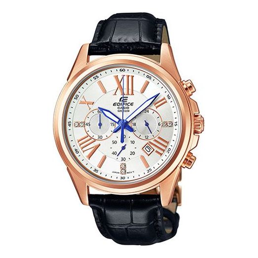 CASIO Male EDIFICE Japan / South Korea Fashion Waterproof Mens Gold Analog EFR-548L-7BVUPR