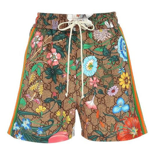 (WMNS) Gucci GG Print Shorts For Multi-color 605473-XJB9I-2103