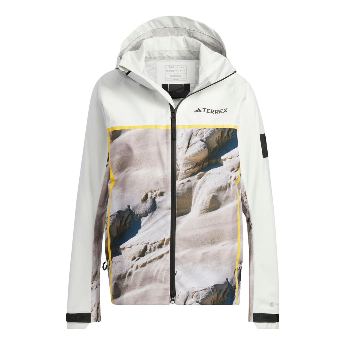 (WMNS) adidas National Geographic RAIN.RDY Jacket Asia Sizing 'Off White' IC1991