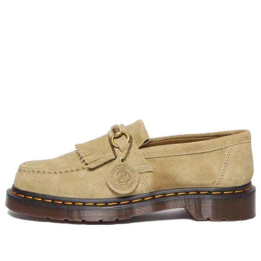 Dr. Martens Adrian Snaffle Loafer 'Pale Olive Suede' 30570358