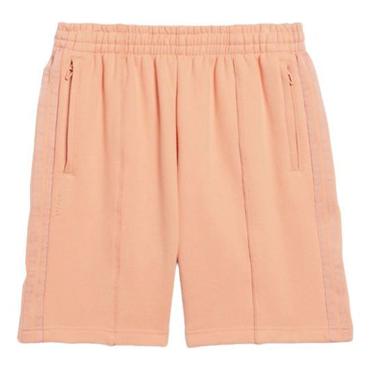 adidas originals x IVY PARK Crossover Logo Solid Color Sports Shorts Orange Pink HG4481