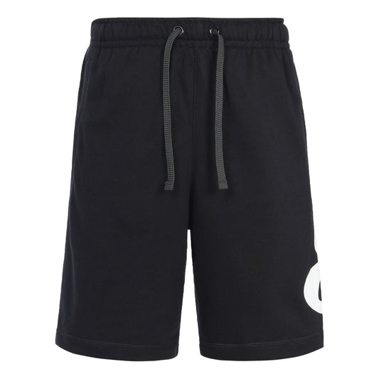 Nike Sportswear Contrasting Colors Logo Loose Lacing Casual Shorts Black DM5488-010