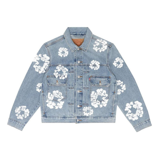 Denim Tears x Levi's Type-2 All Over Wreath 'Light Denim' 802-0003-30