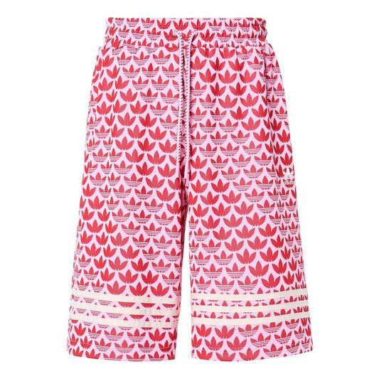 (WMNS) adidas Adicolor 70s BB Monogram Shorts 'Pink' IK7858