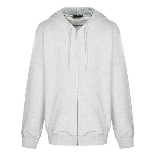 Balenciaga BB Logo Printing Unisex light grey 583216TFV612569