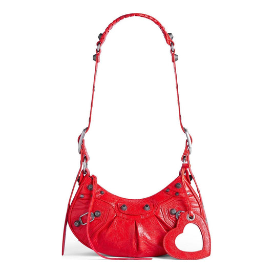 (WMNS) Balenciaga Xs Le Cagole Shoulder Bag 'Tomato Red' 6713091VG9Y6534