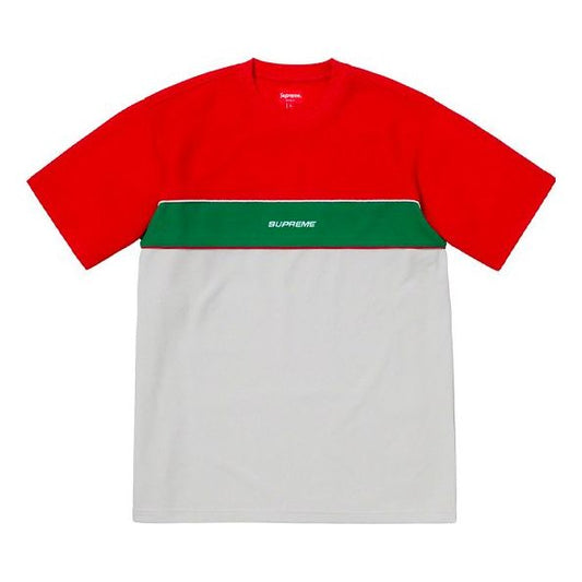 Supreme SS19 Piping Practice SS Top Logo Tee SUP-SS19-10113