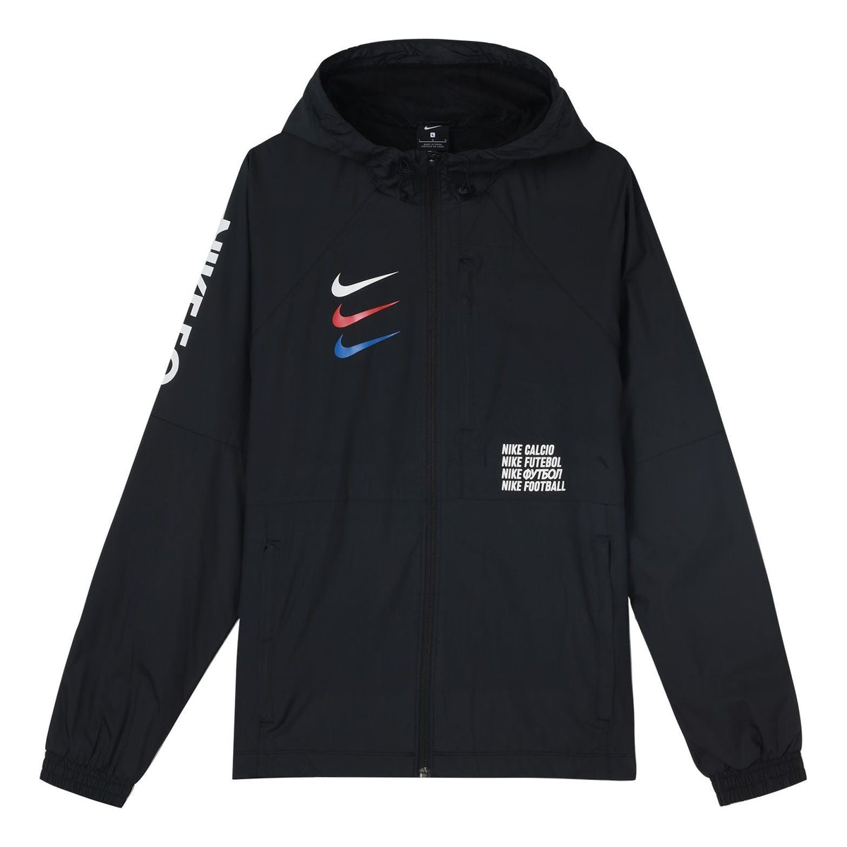Nike F.C. Woven Breathable Football Sports Jacket Black CD6771-011
