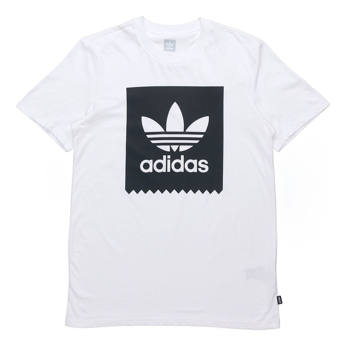 adidas originals Round Neck Short Sleeve Black White CW2336