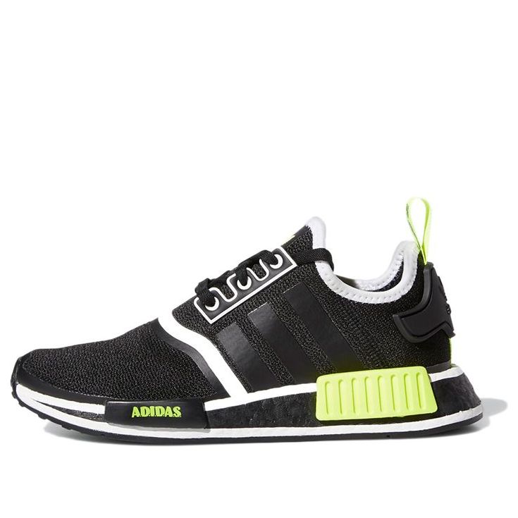 (GS) adidas NMD_R1 Big Kid 'Black Solar Yellow' GY5060