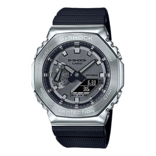 CASIO G-Shock Analog-Digital 'Black Silver' GM-2100-1AJF