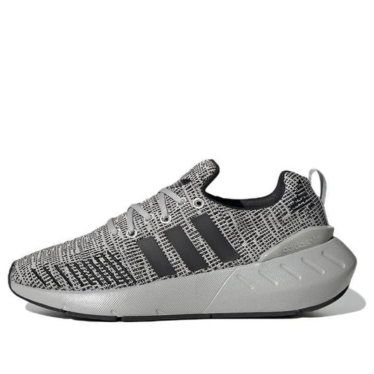 (GS) adidas Swift Run 22 Shoes 'Grey Black' GZ1555