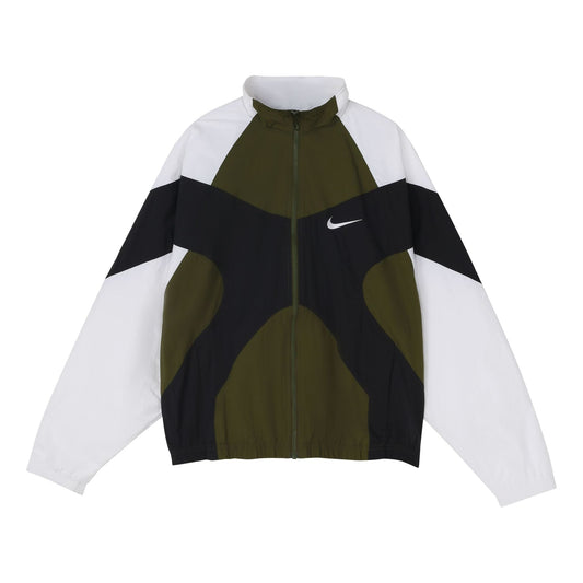 Nike Sportswear Woven Jacket Sports Athleisure Running Jogging Army green BV5211-331
