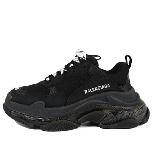 (WMNS) Balenciaga Triple S Sneaker 'Clear Sole - Black' 544351W2FB11000
