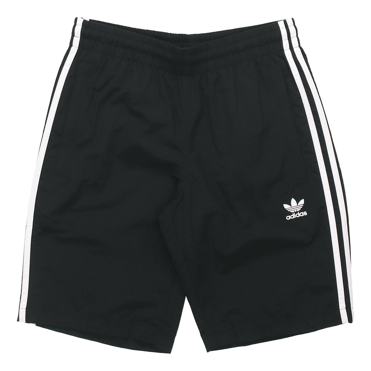 adidas originals 3-stripes Swim Stripe Casual Sports Shorts Black CW1305
