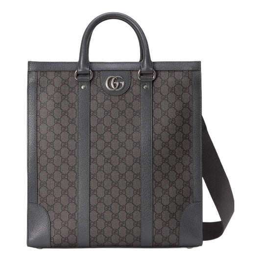 Gucci Ophidia Medium Tote Bag 'Grey Black' 731793-UULHK-8576