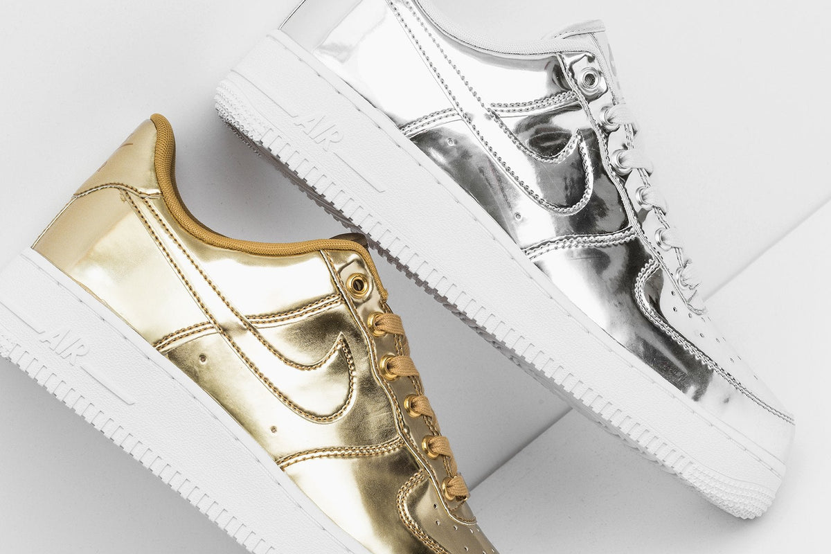 Women's Air Force 1 SP - Chrome/Metallic Silver/White