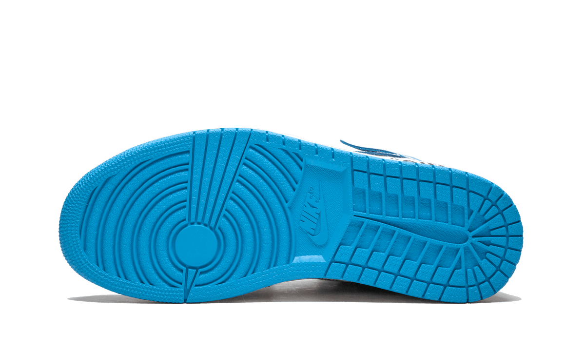 JORDAN 1 HIGH OFF WHITE UNIVERSITY BLUE