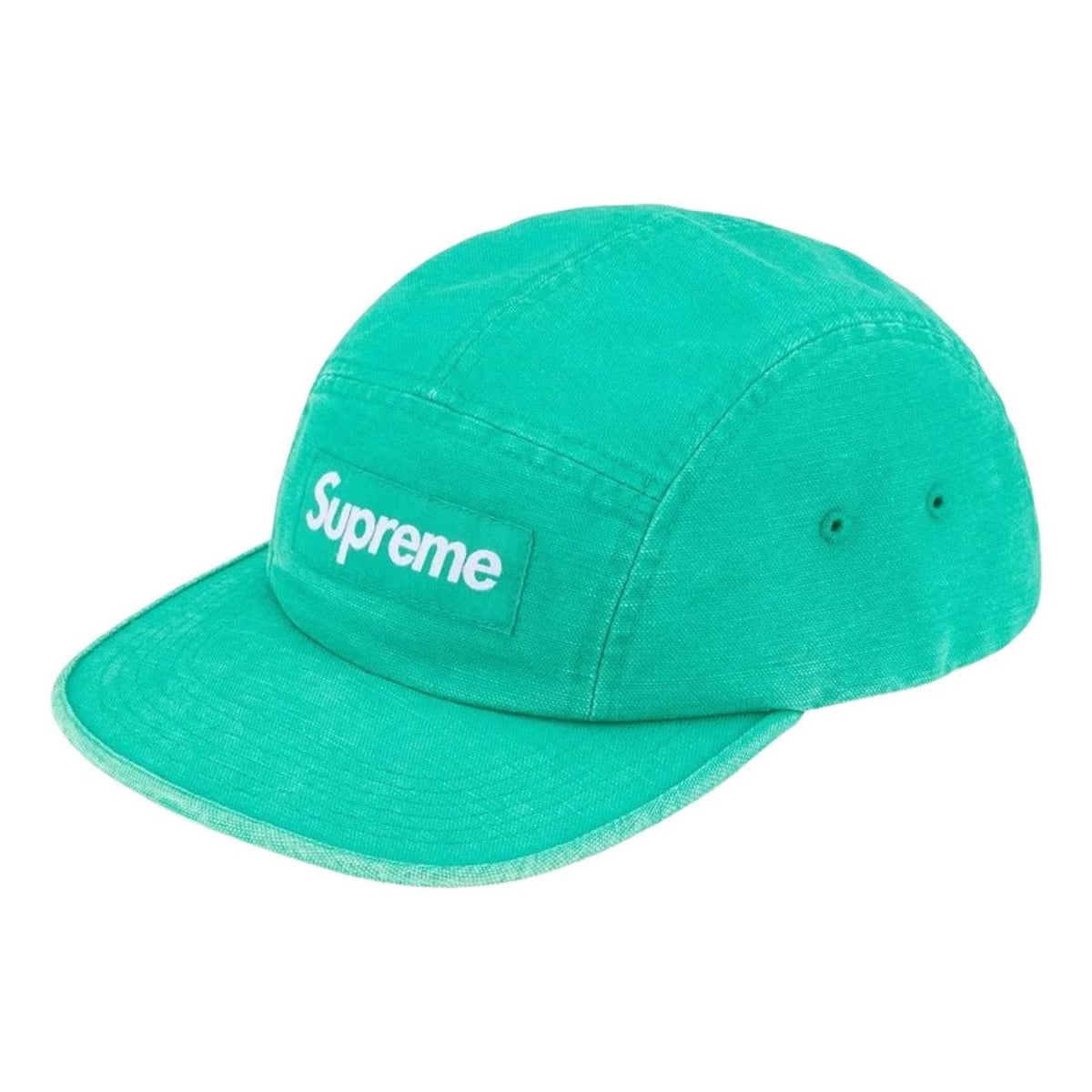 Supreme SS26 Canvas Camp Cap 'Teal' SUP-SS26-1037-TEL