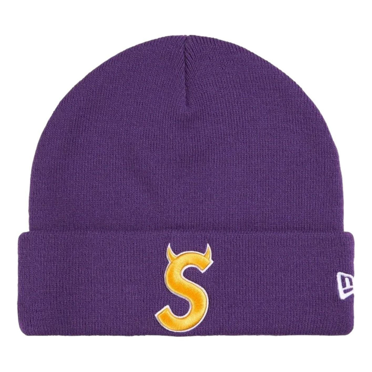 Supreme x New Era SS26 Devil S Logo Beanie 'Purple' SUP-SS26-1018-PUR