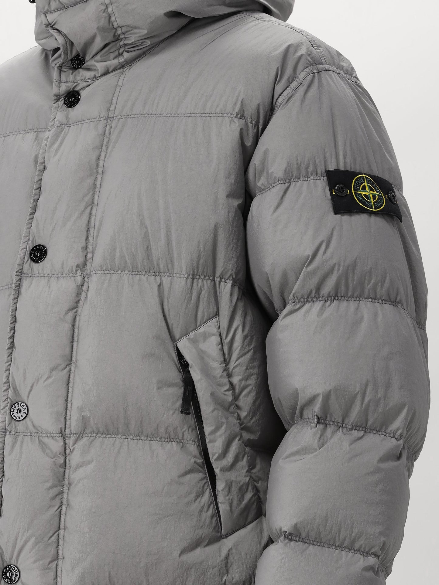Stone Island Donsjas Grijs