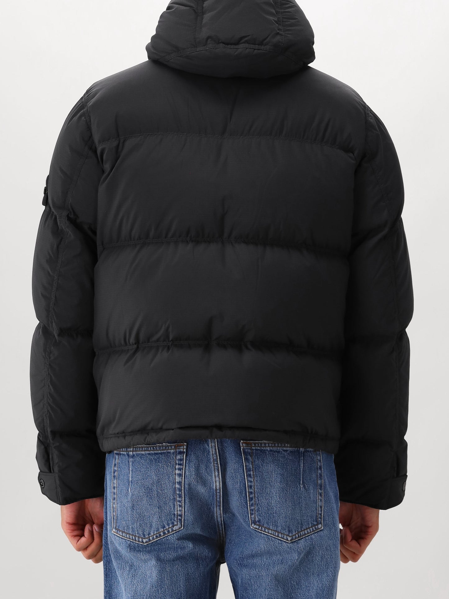 Stone Island Cordura Donsjas Zwart