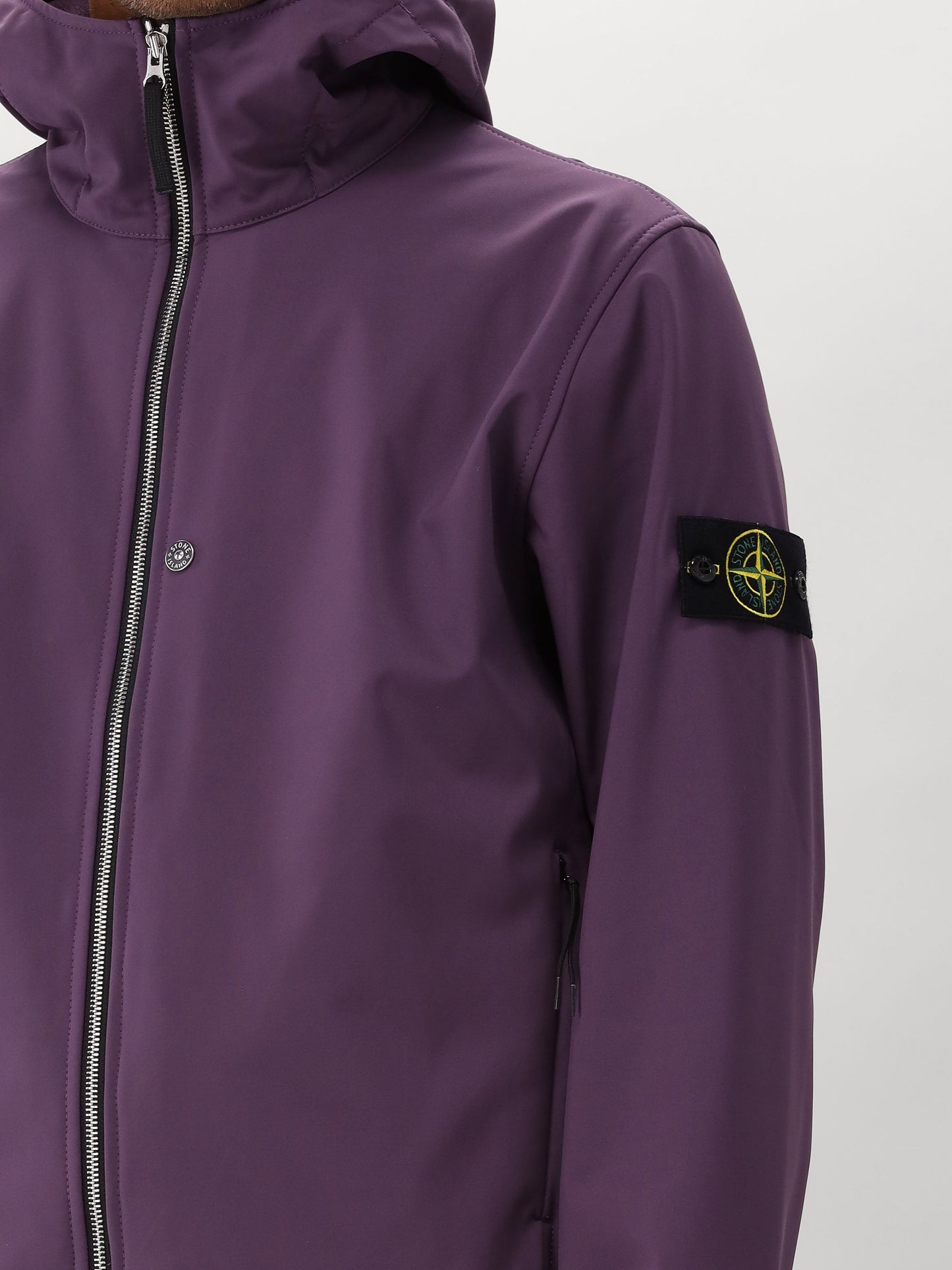 Stone Island Shoftshell Paars