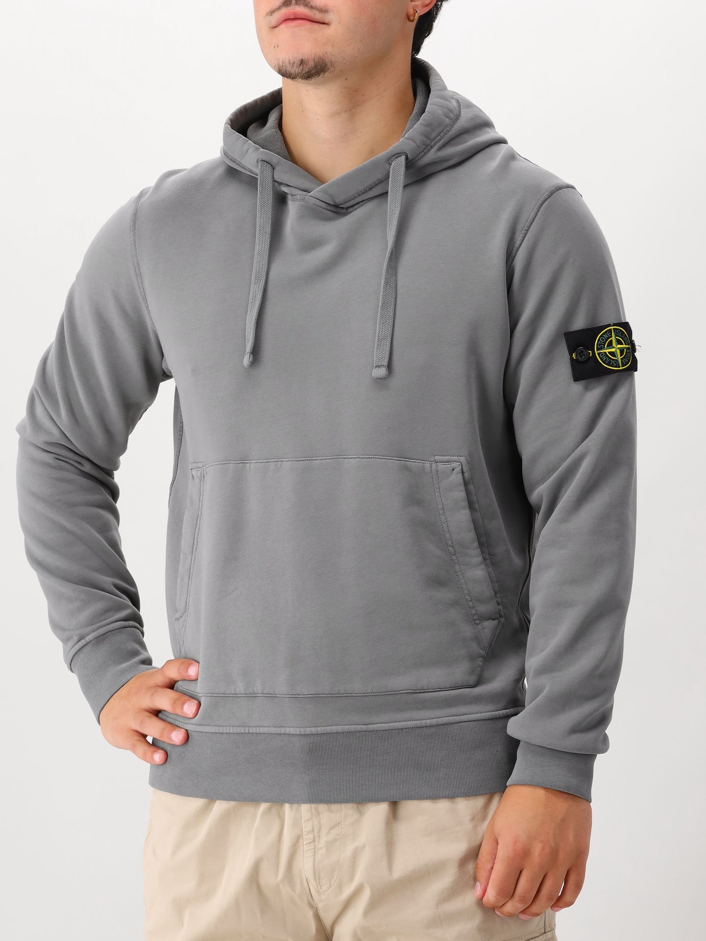 Stone Island Hoodie Grijs
